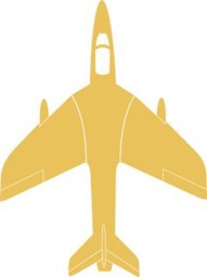 Picture of Hawker Hunter top Abziehbild